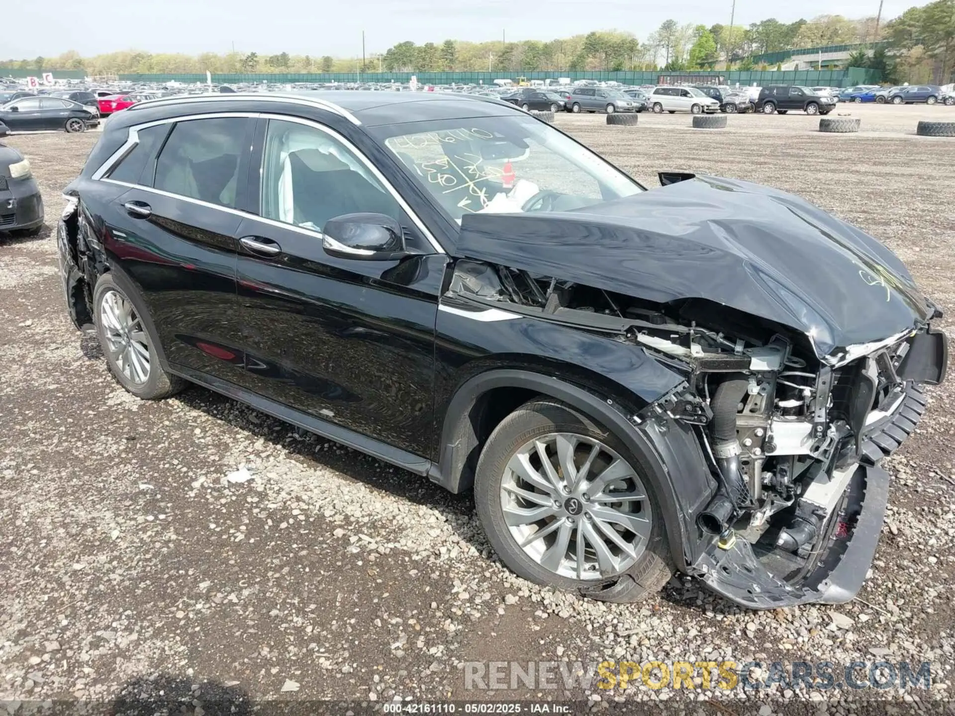 1 Photograph of a damaged car 3PCAJ5BB9RF101243 INFINITI QX50 2024
