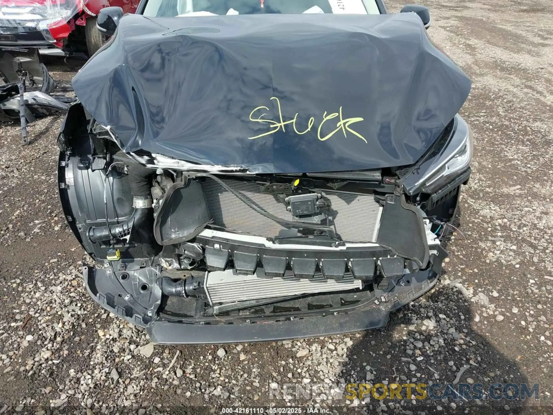 10 Photograph of a damaged car 3PCAJ5BB9RF101243 INFINITI QX50 2024