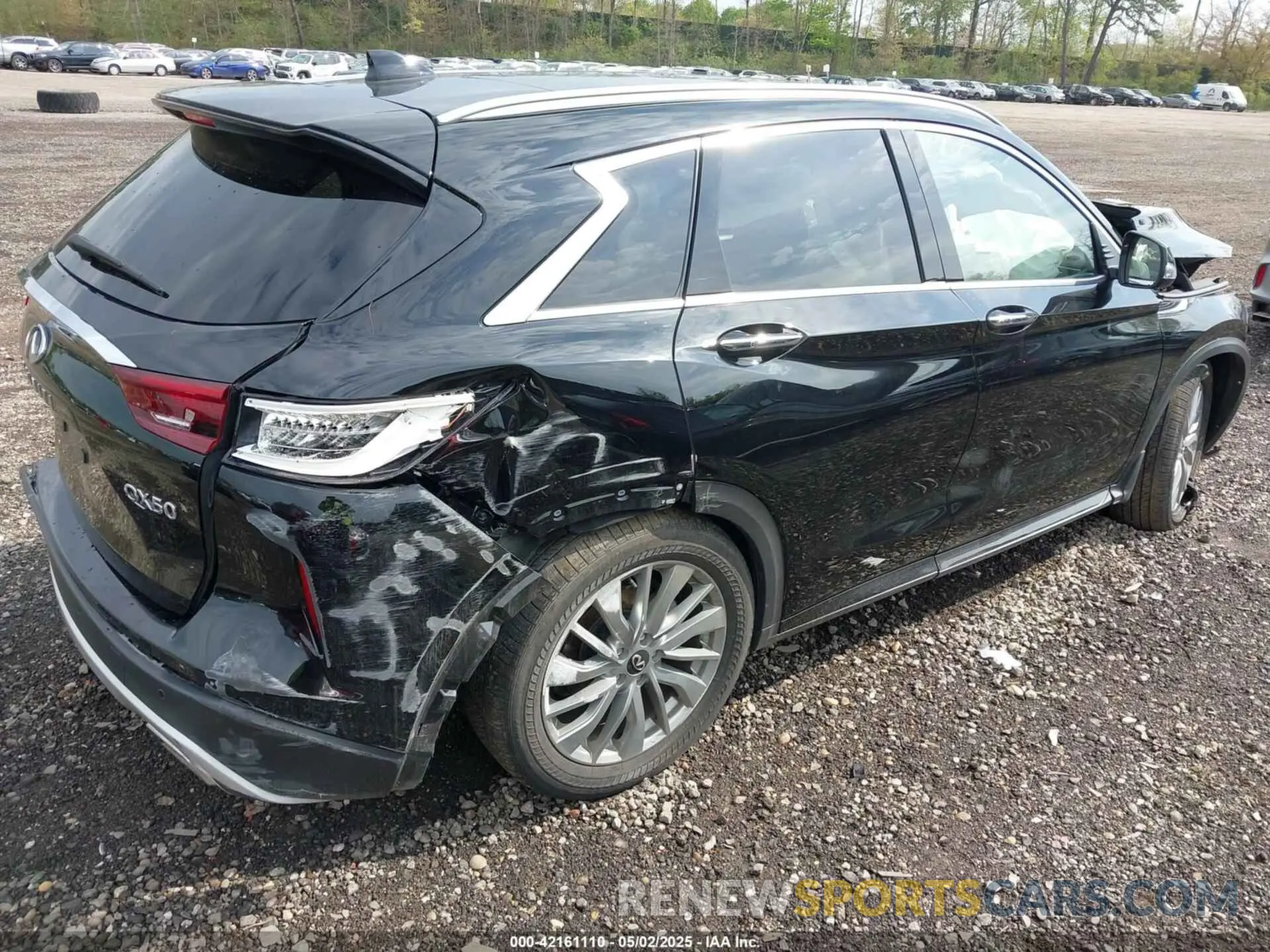 4 Photograph of a damaged car 3PCAJ5BB9RF101243 INFINITI QX50 2024