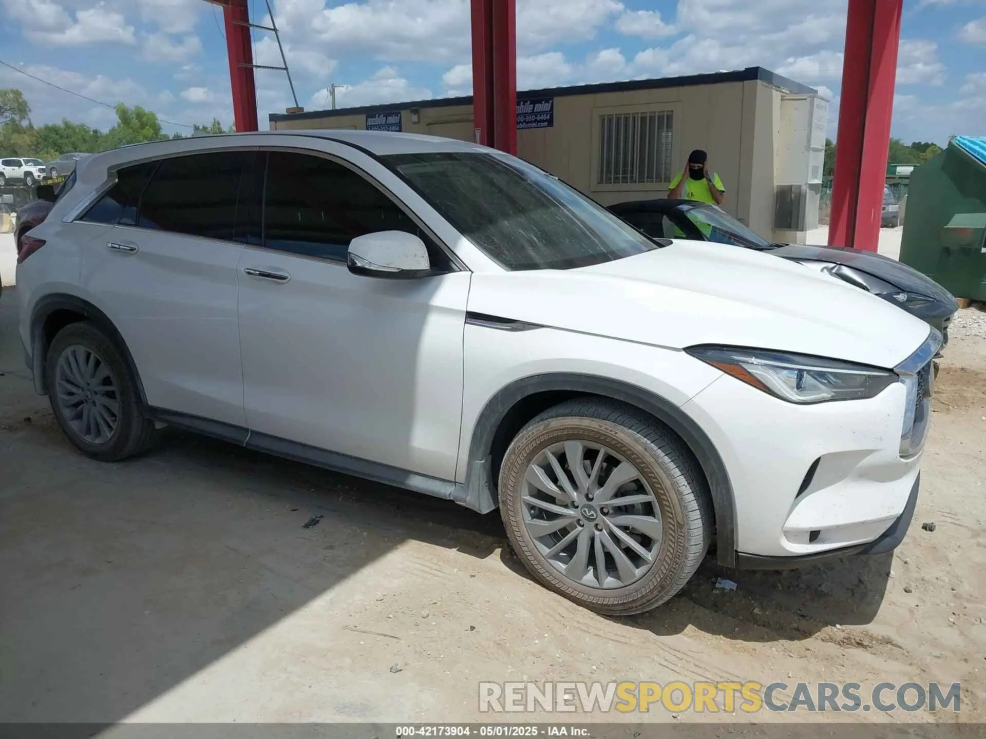 13 Фотография поврежденного автомобиля 3PCAJ5ABXSF101596 INFINITI QX50 2025