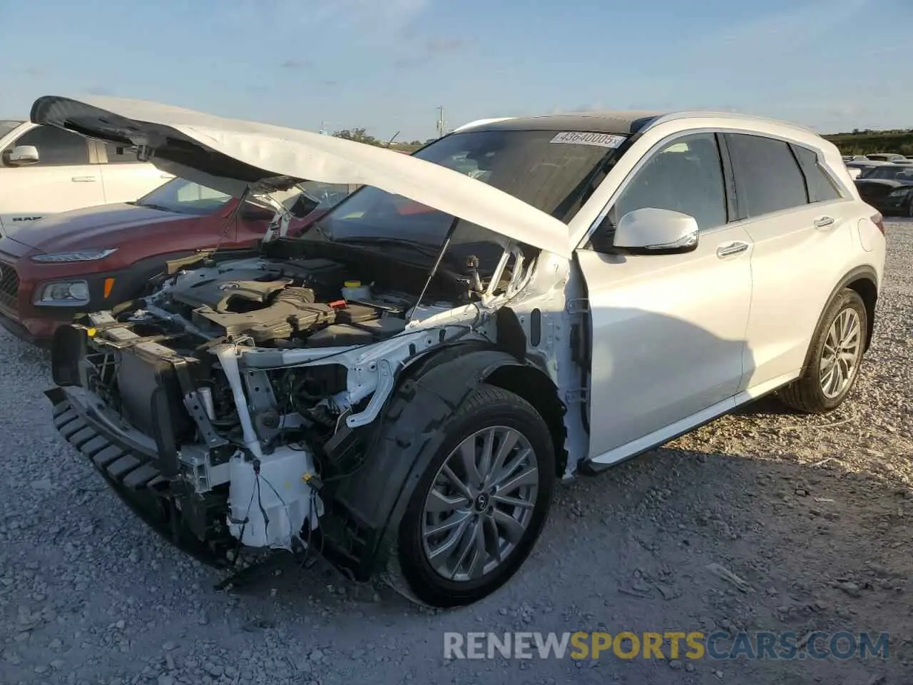 1 Фотография поврежденного автомобиля 3PCAJ5BB6SF104851 INFINITI QX50 2025
