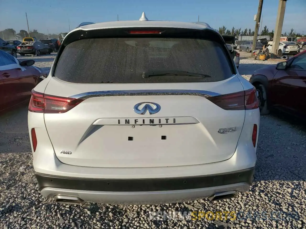 6 Фотография поврежденного автомобиля 3PCAJ5BB6SF104851 INFINITI QX50 2025