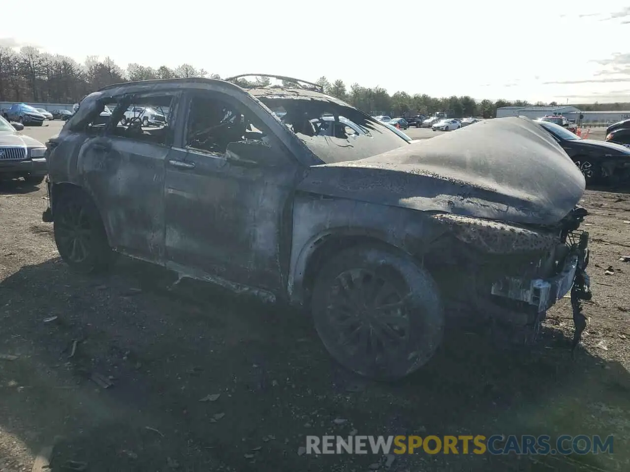 4 Фотография поврежденного автомобиля 3PCAJ5BB8SF102292 INFINITI QX50 2025