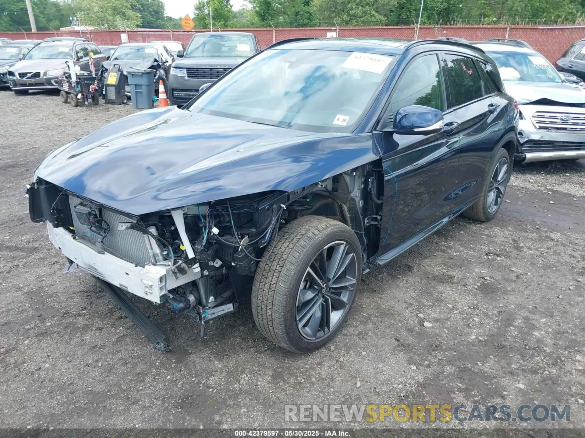 6 Photograph of a damaged car 3PCAJ5FB1SF107702 INFINITI QX50 2025