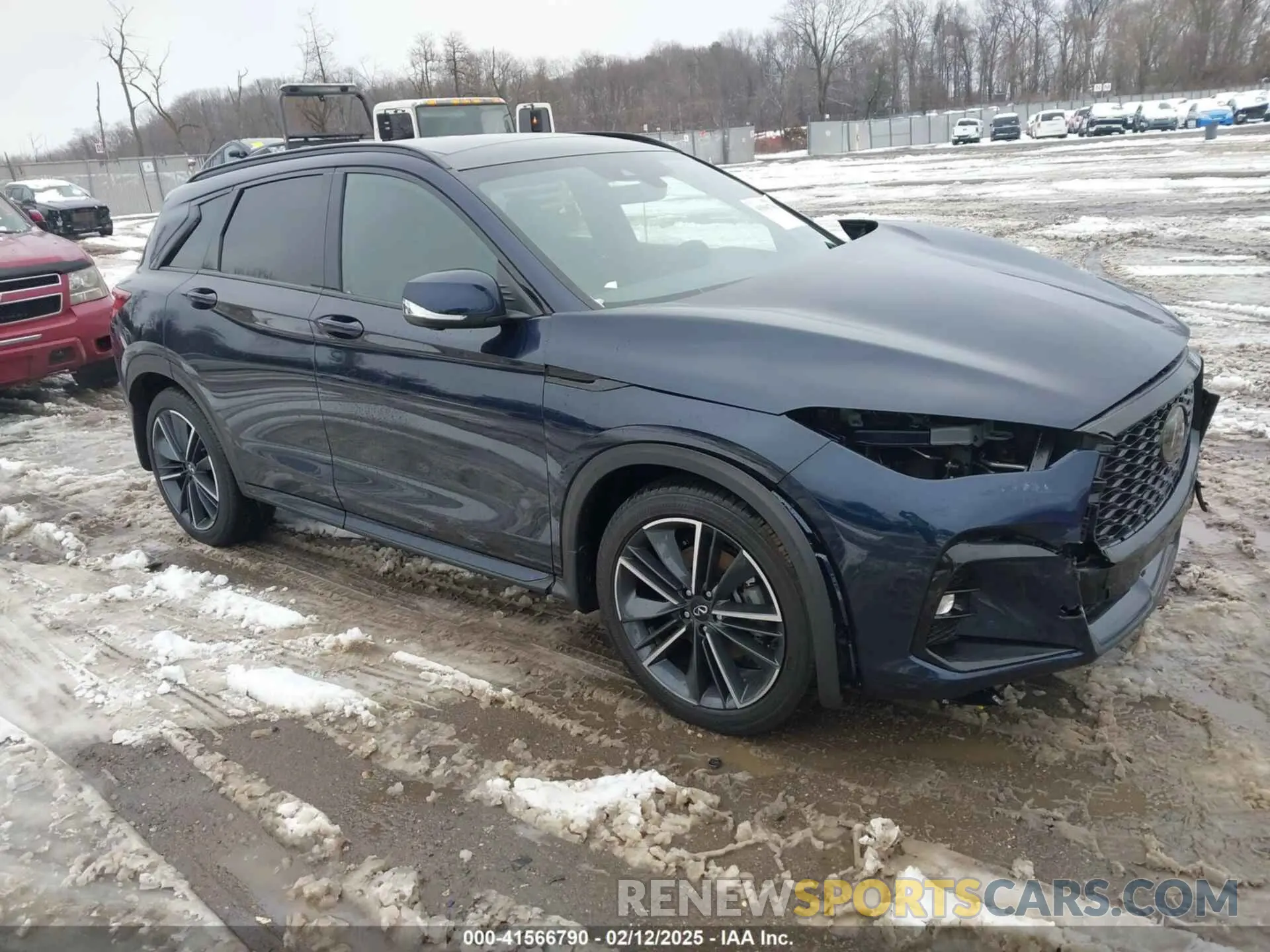 1 Photograph of a damaged car 3PCAJ5FB2SF103397 INFINITI QX50 2025