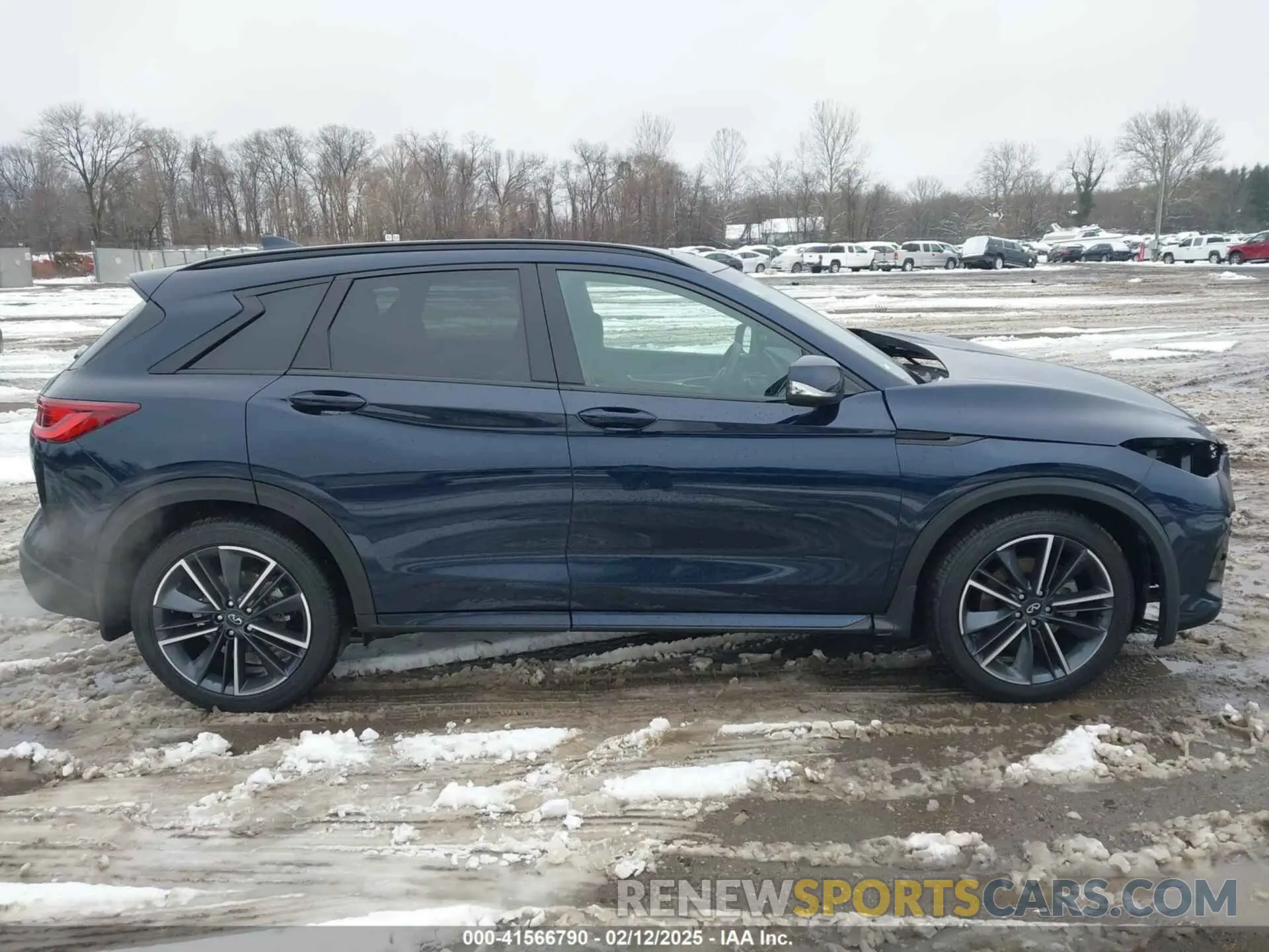 13 Photograph of a damaged car 3PCAJ5FB2SF103397 INFINITI QX50 2025
