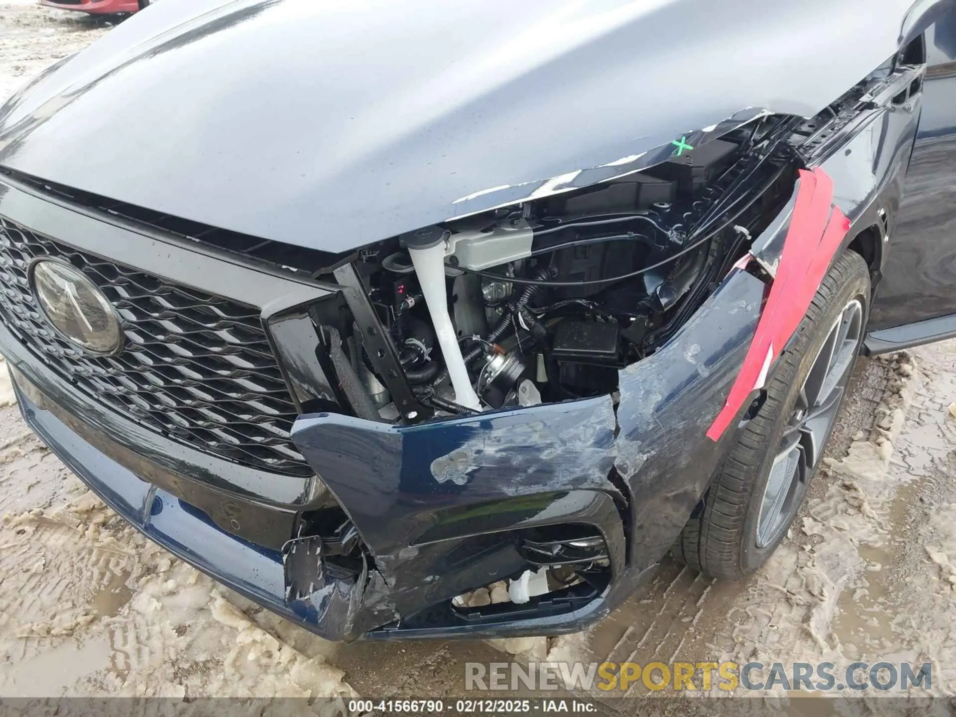 6 Photograph of a damaged car 3PCAJ5FB2SF103397 INFINITI QX50 2025
