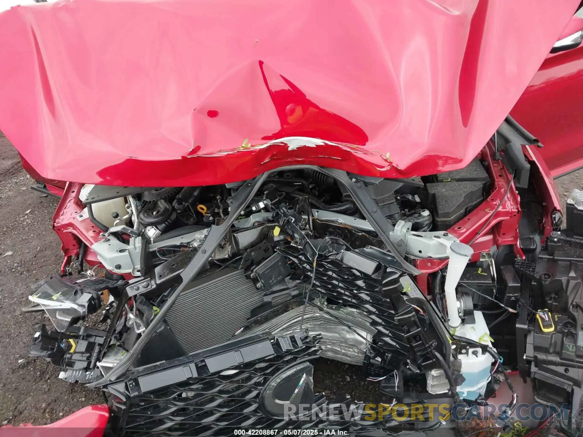 10 Photograph of a damaged car 3PCAJ5FB5SF103880 INFINITI QX50 2025
