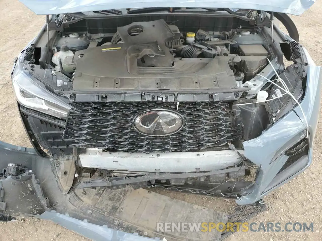 11 Фотография поврежденного автомобиля 3PCAJ5FB1PF123776 INFINITI QX50 SPORT 2023