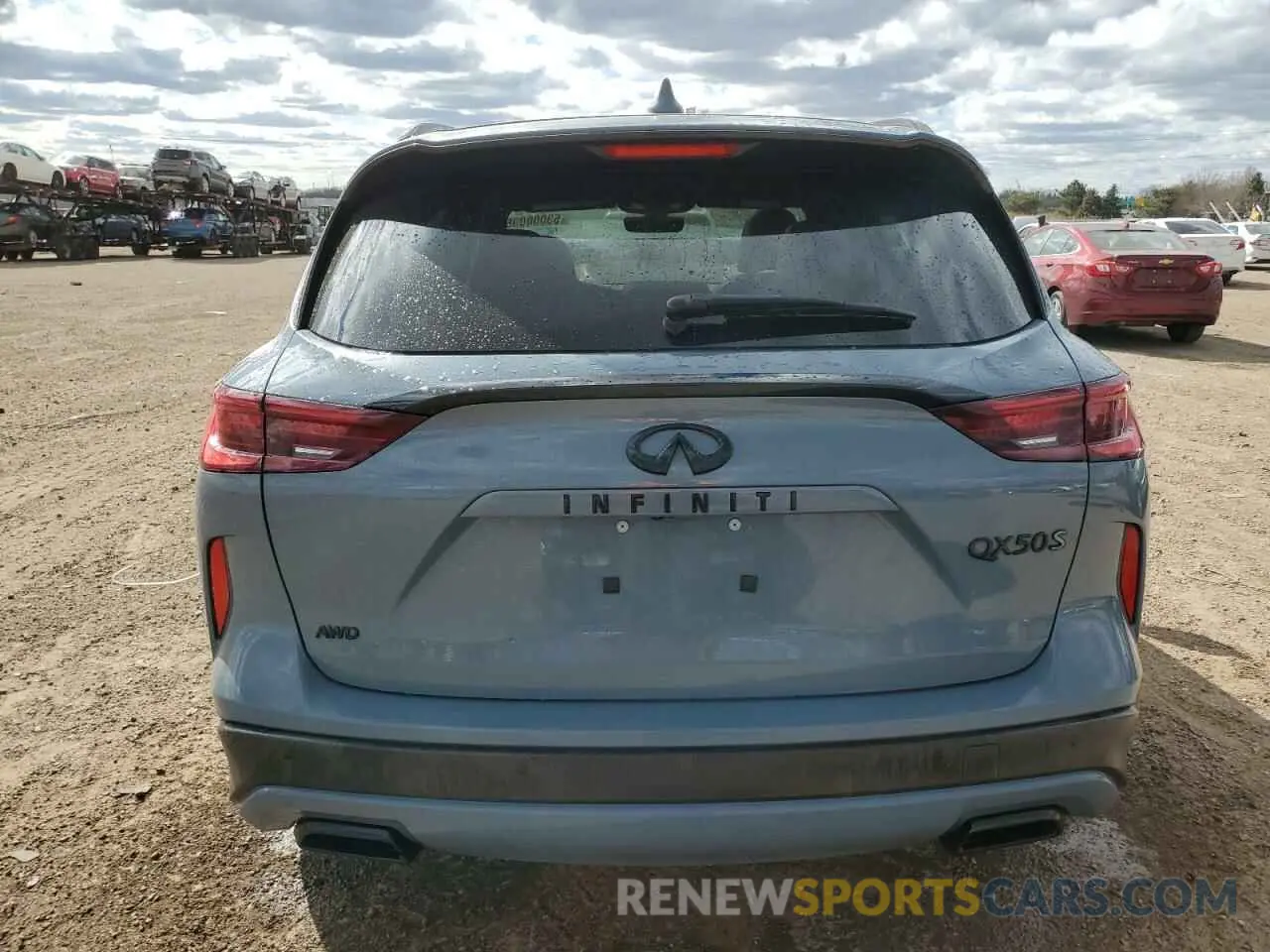 6 Фотография поврежденного автомобиля 3PCAJ5FB1PF123776 INFINITI QX50 SPORT 2023