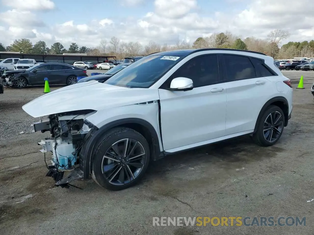 1 Фотография поврежденного автомобиля 3PCAJ5FBXPF116101 INFINITI QX50 SPORT 2023