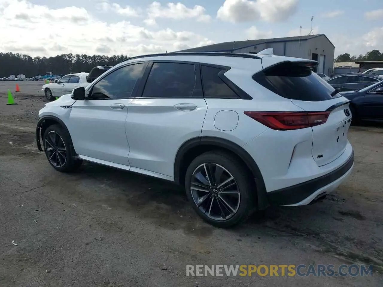 2 Фотография поврежденного автомобиля 3PCAJ5FBXPF116101 INFINITI QX50 SPORT 2023