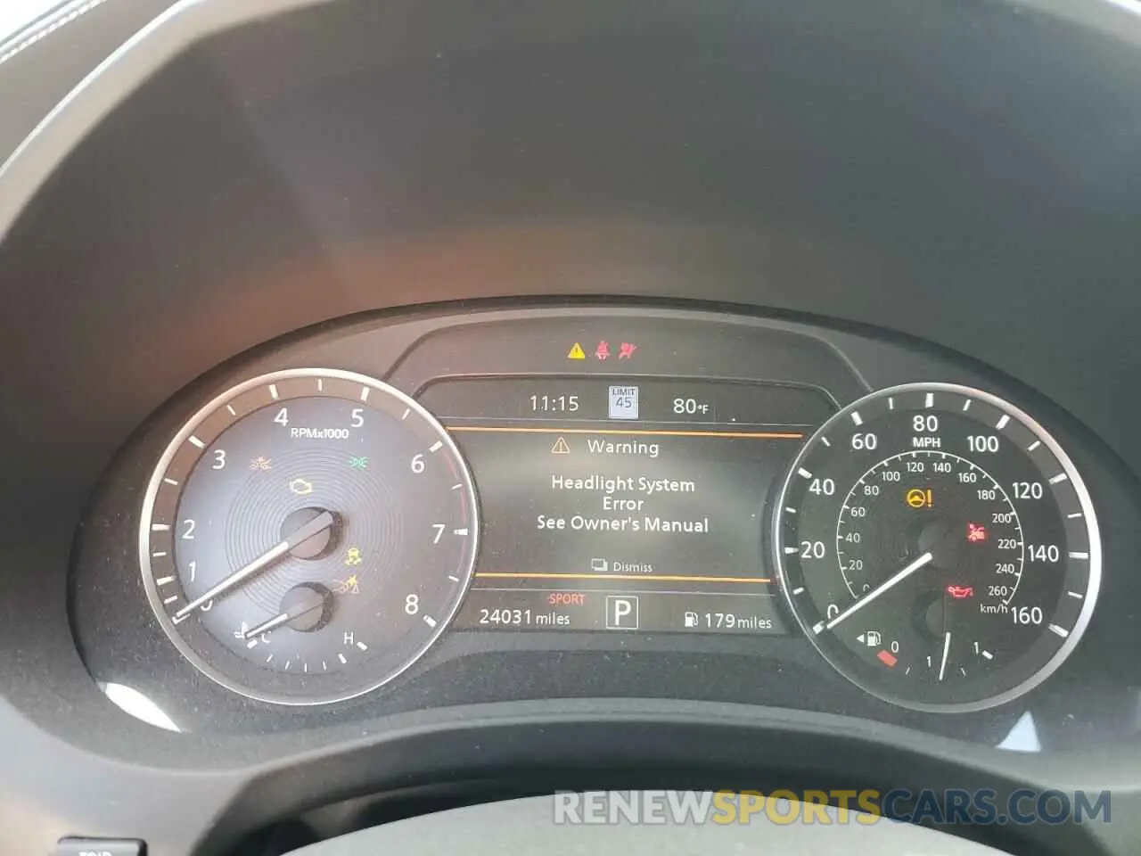 9 Фотография поврежденного автомобиля 3PCAJ5FBXPF116101 INFINITI QX50 SPORT 2023