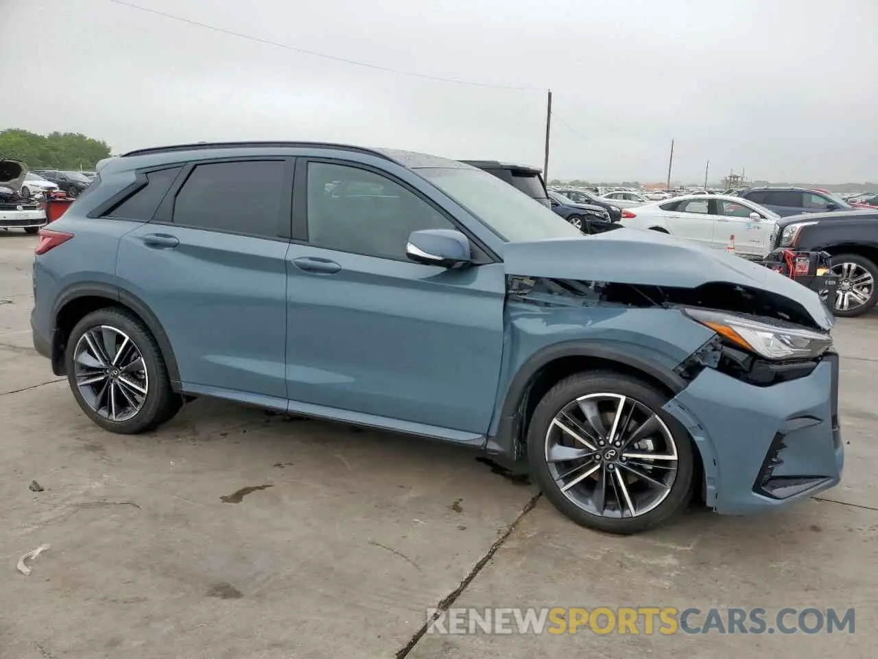 4 Photograph of a damaged car 3PCAJ5FA7RF108824 INFINITI QX50 SPORT 2024