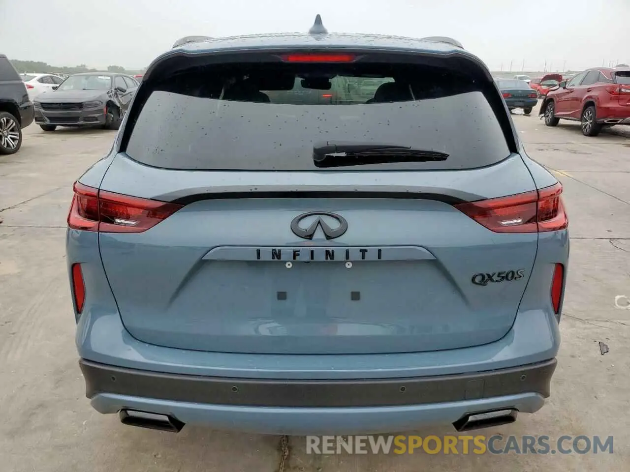 6 Photograph of a damaged car 3PCAJ5FA7RF108824 INFINITI QX50 SPORT 2024