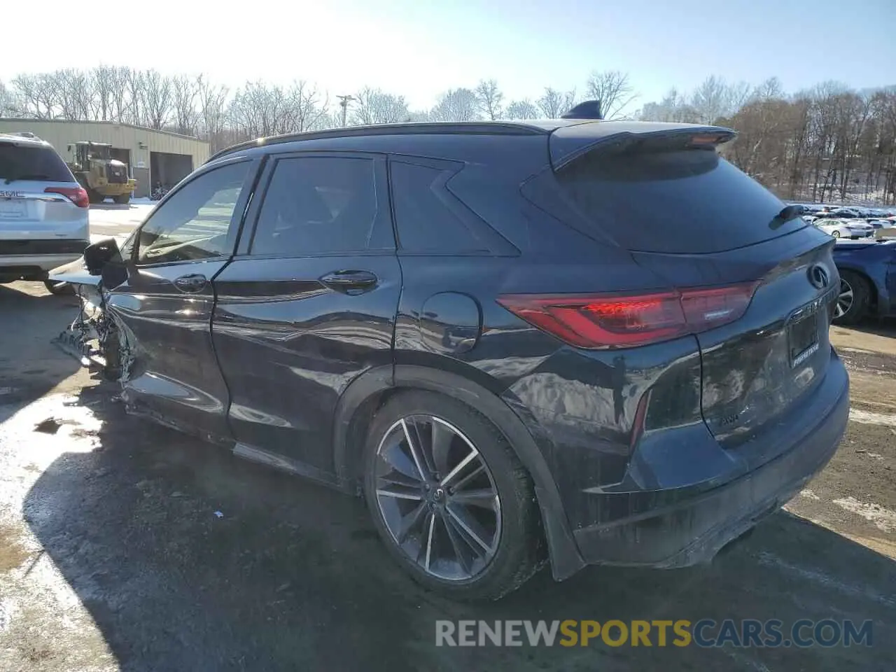 2 Photograph of a damaged car 3PCAJ5FB7RF112414 INFINITI QX50 SPORT 2024
