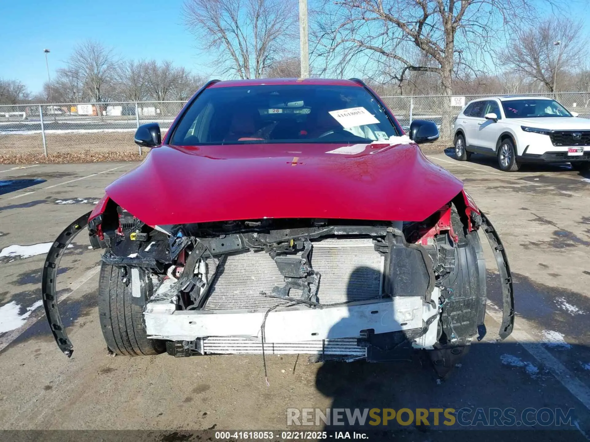 13 Photograph of a damaged car 3PCAJ5L33NF100025 INFINITI QX55 2022