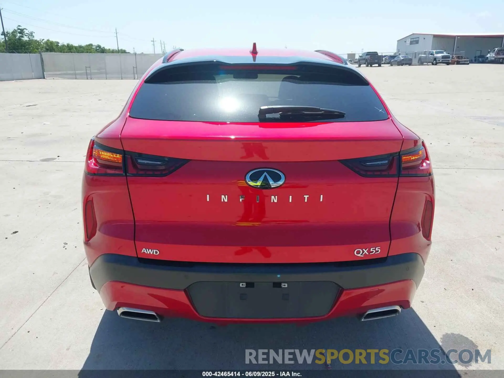 16 Photograph of a damaged car 3PCAJ5L36NF100889 INFINITI QX55 2022