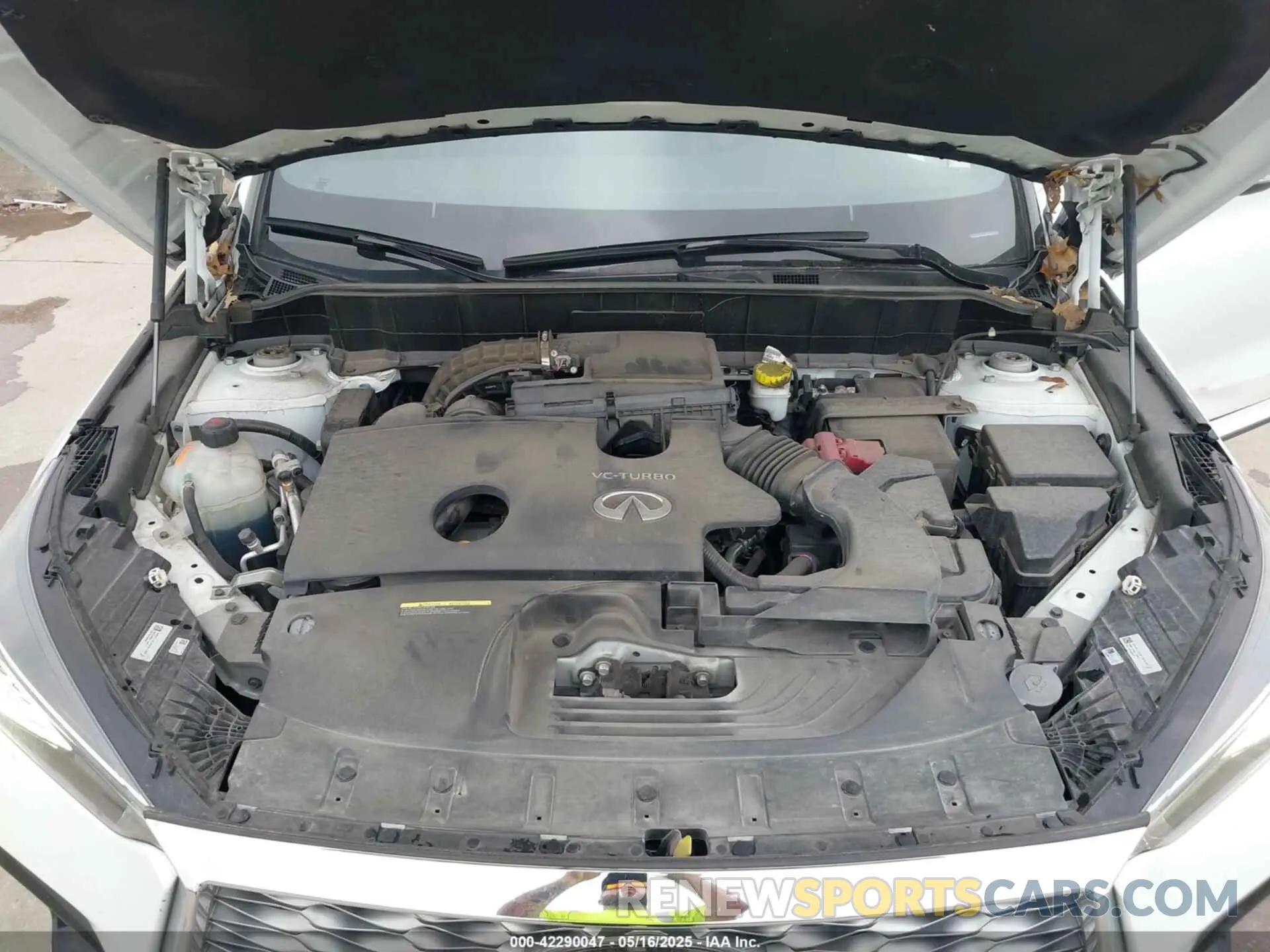 10 Photograph of a damaged car 3PCAJ5JR3PF115036 INFINITI QX55 2023