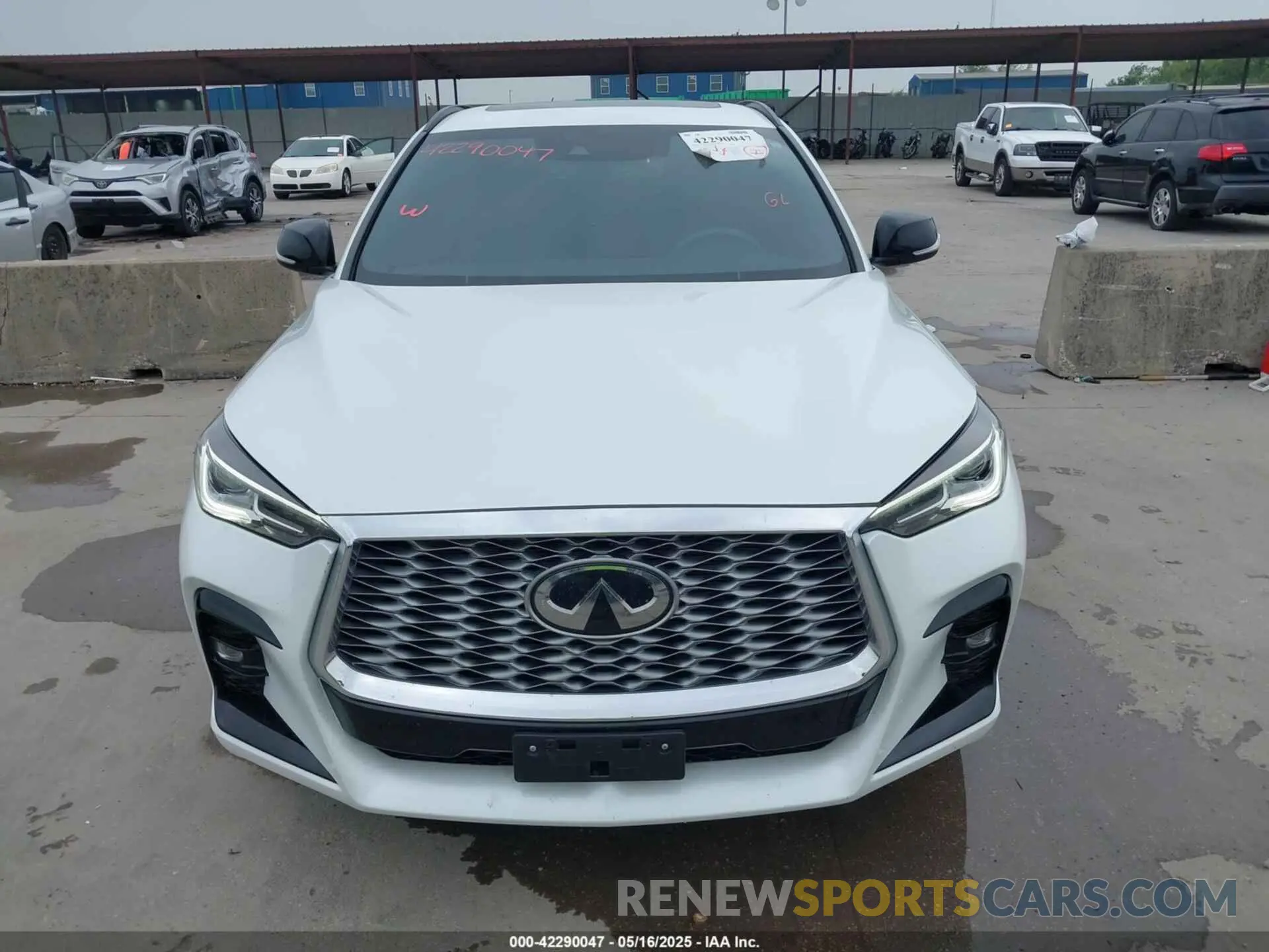 12 Photograph of a damaged car 3PCAJ5JR3PF115036 INFINITI QX55 2023