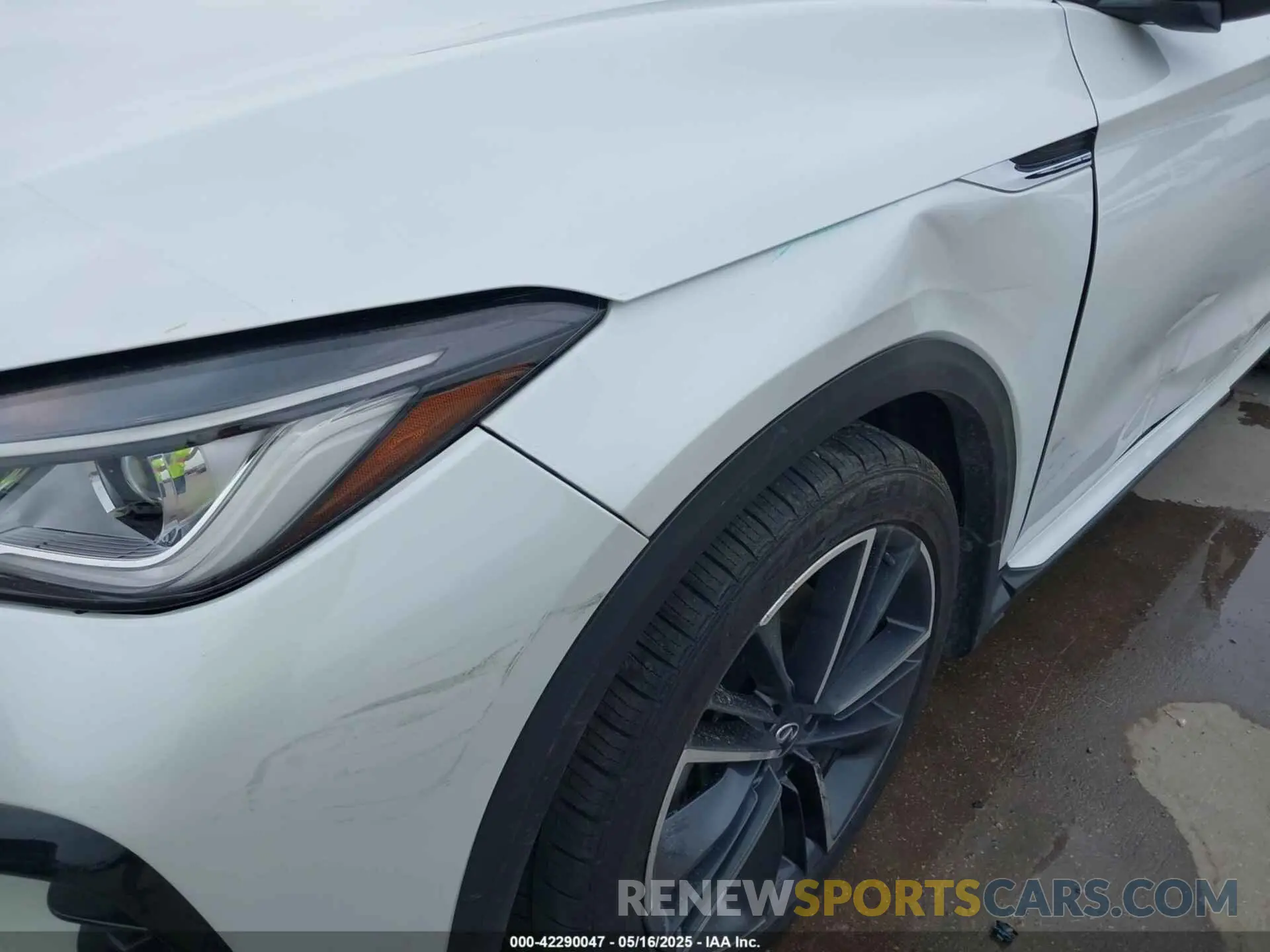 18 Photograph of a damaged car 3PCAJ5JR3PF115036 INFINITI QX55 2023