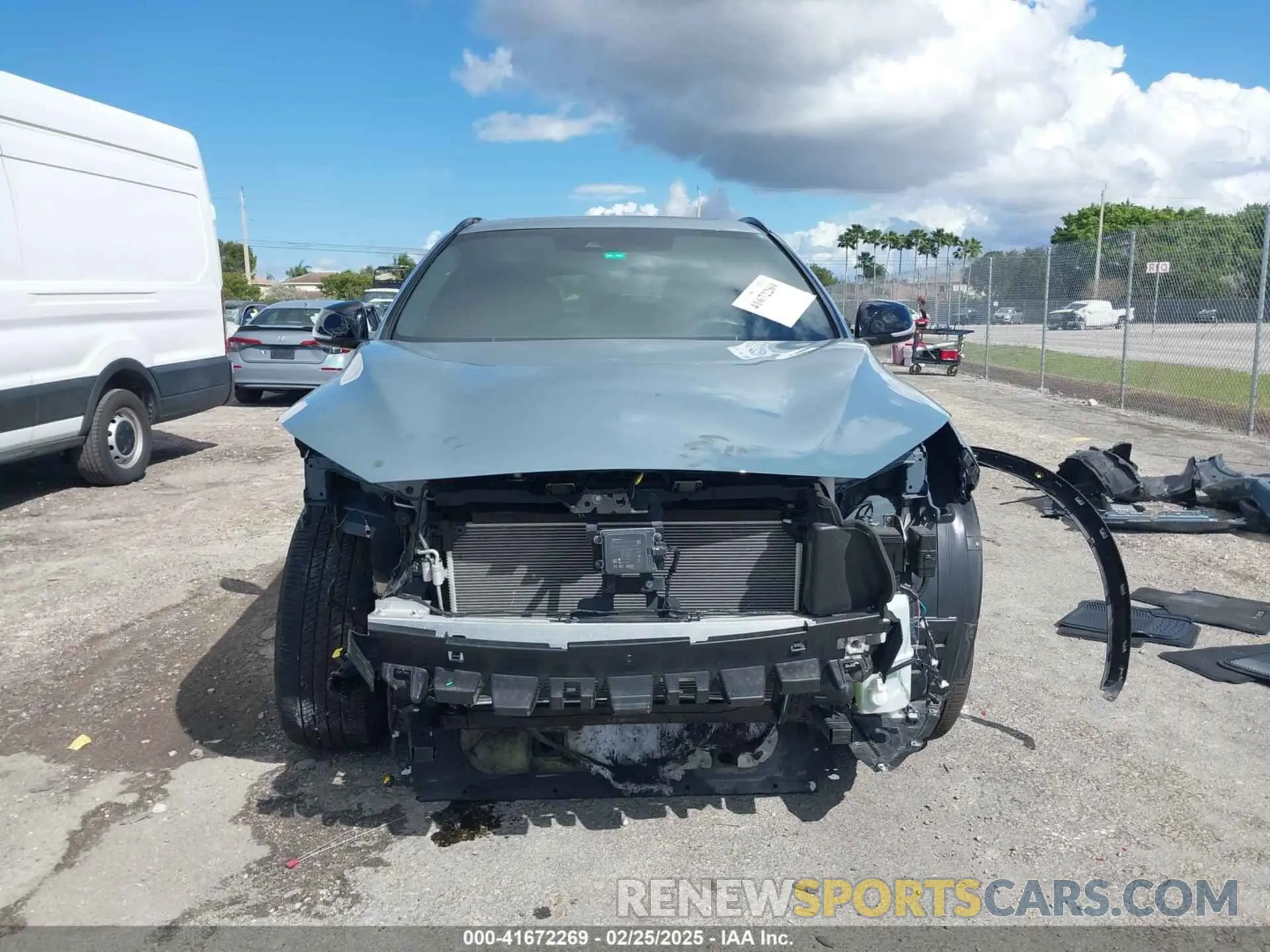 13 Photograph of a damaged car 3PCAJ5JRXPF117396 INFINITI QX55 2023