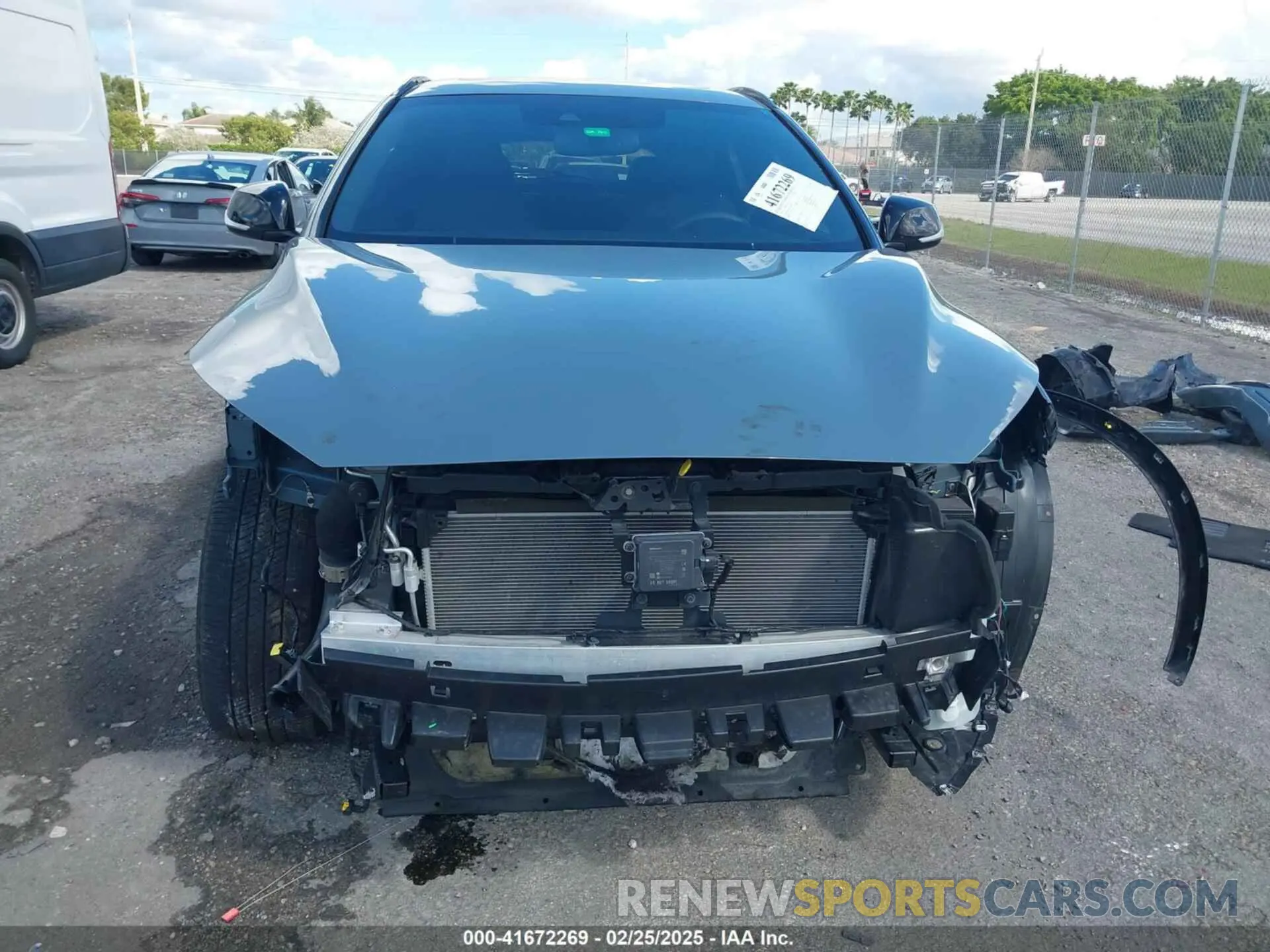 6 Photograph of a damaged car 3PCAJ5JRXPF117396 INFINITI QX55 2023