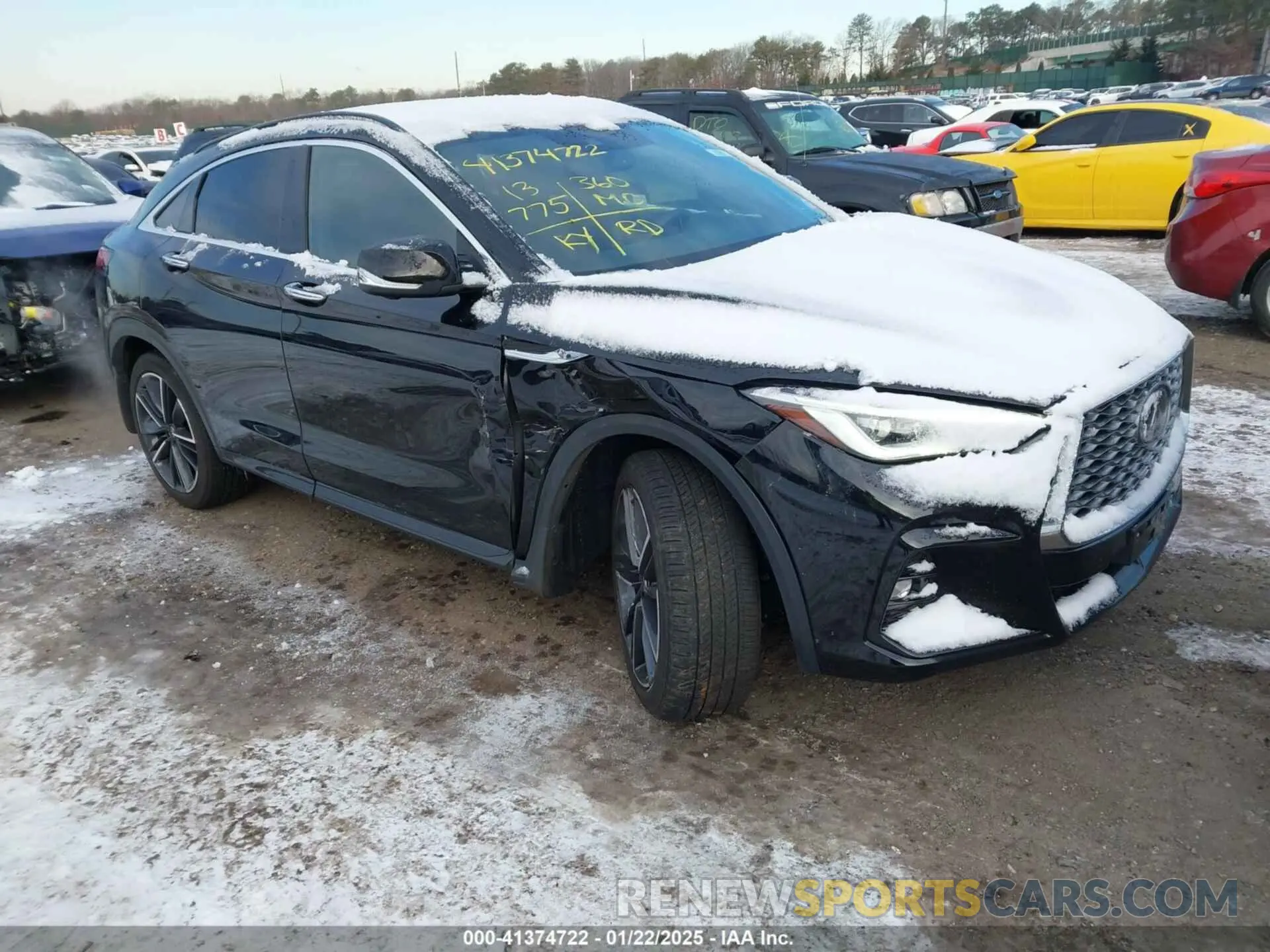 1 Фотография поврежденного автомобиля 3PCAJ5KR1PF114918 INFINITI QX55 2023
