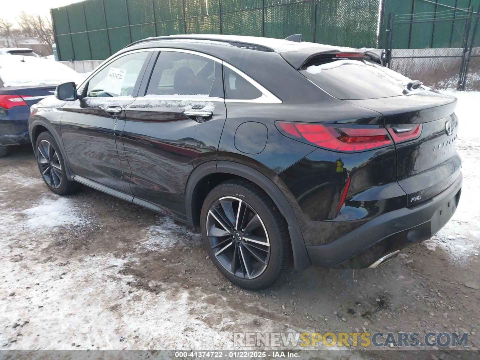 3 Фотография поврежденного автомобиля 3PCAJ5KR1PF114918 INFINITI QX55 2023