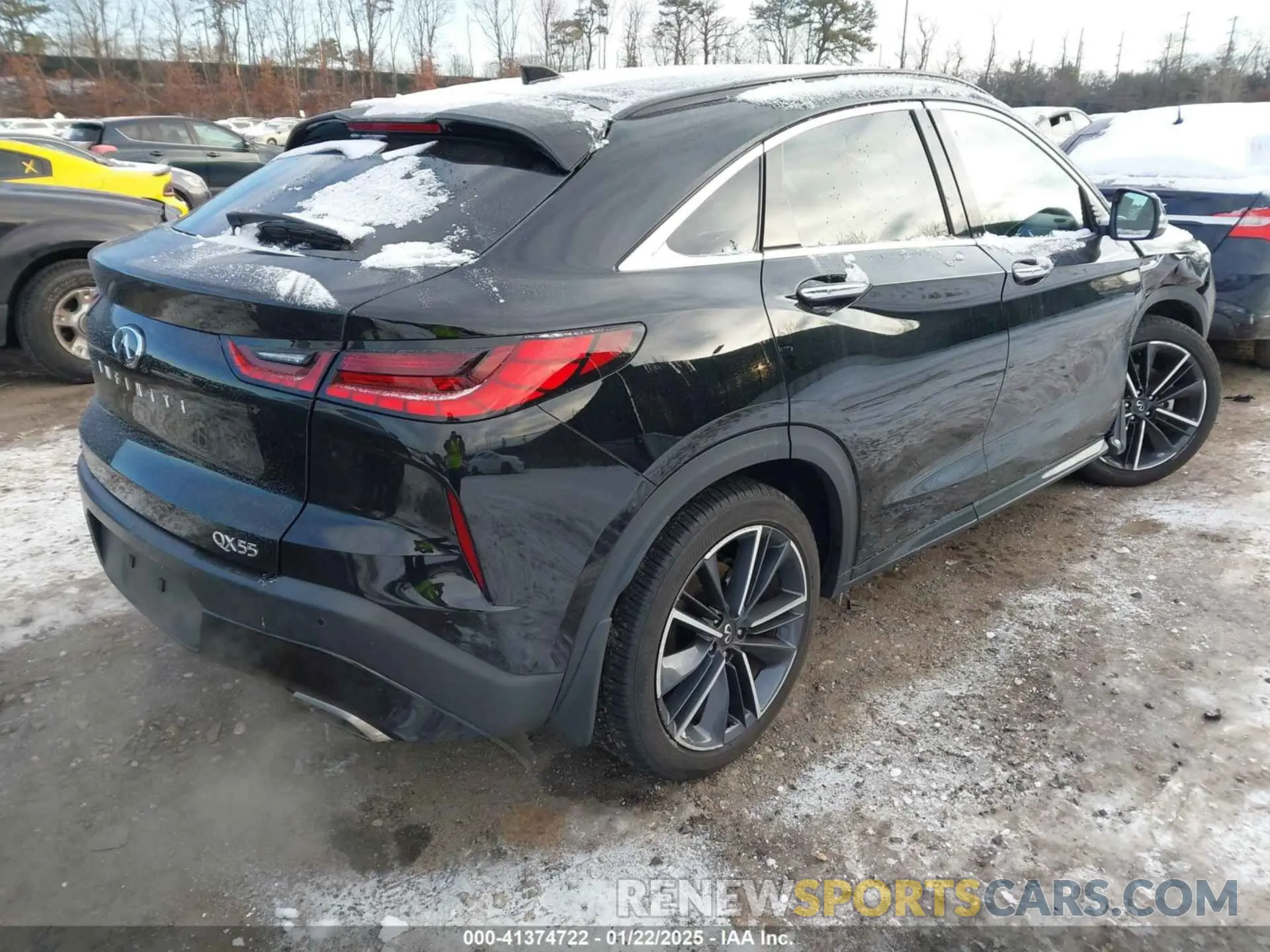 4 Фотография поврежденного автомобиля 3PCAJ5KR1PF114918 INFINITI QX55 2023