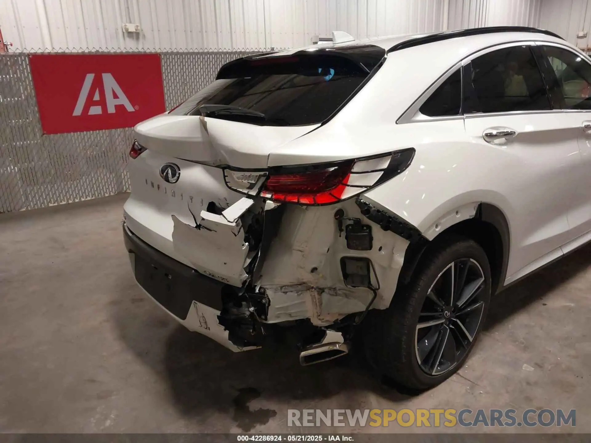 6 Фотография поврежденного автомобиля 3PCAJ5KR3PF121093 INFINITI QX55 2023
