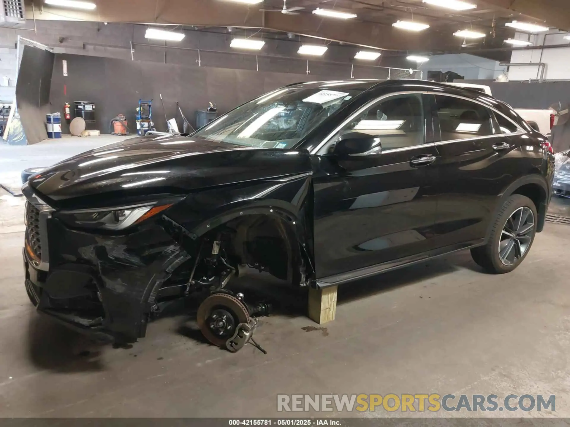 6 Photograph of a damaged car 3PCAJ5JRXRF105669 INFINITI QX55 2024