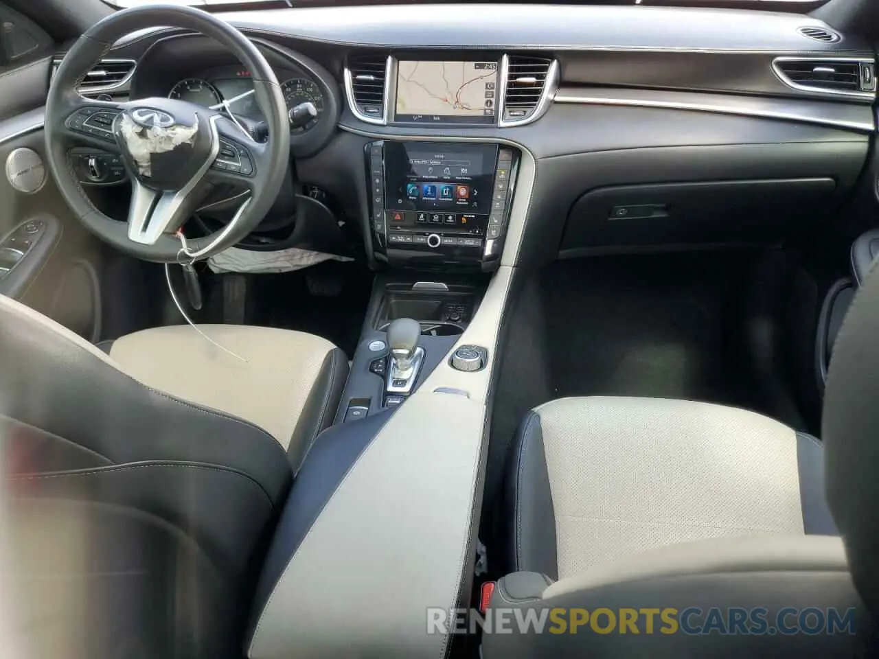 8 Фотография поврежденного автомобиля 3PCAJ5K36NF112610 INFINITI QX55 ESSEN 2022