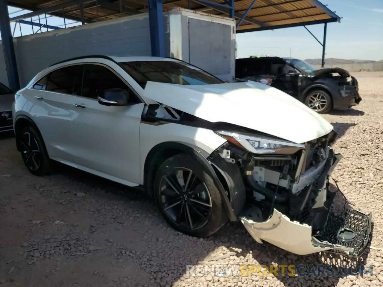 4 Photograph of a damaged car 3PCAJ5KR2PF101501 INFINITI QX55 ESSEN 2023