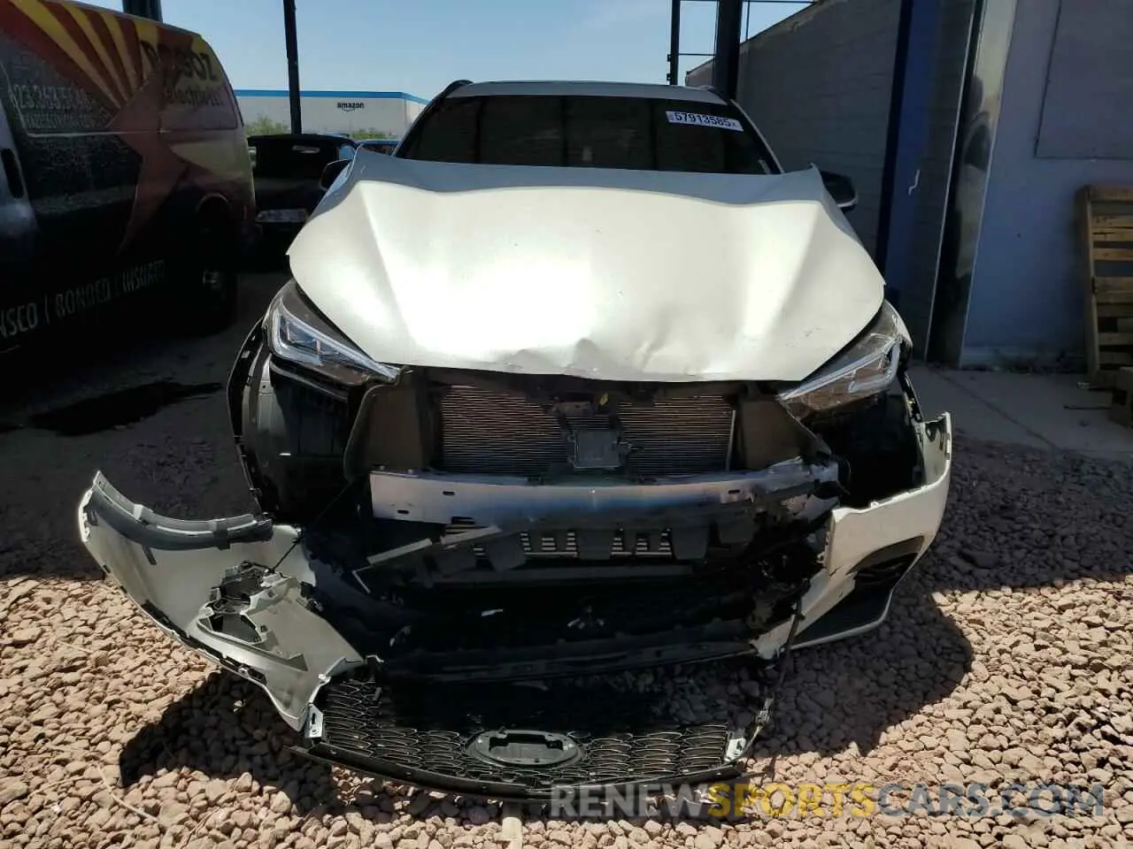 5 Photograph of a damaged car 3PCAJ5KR2PF101501 INFINITI QX55 ESSEN 2023