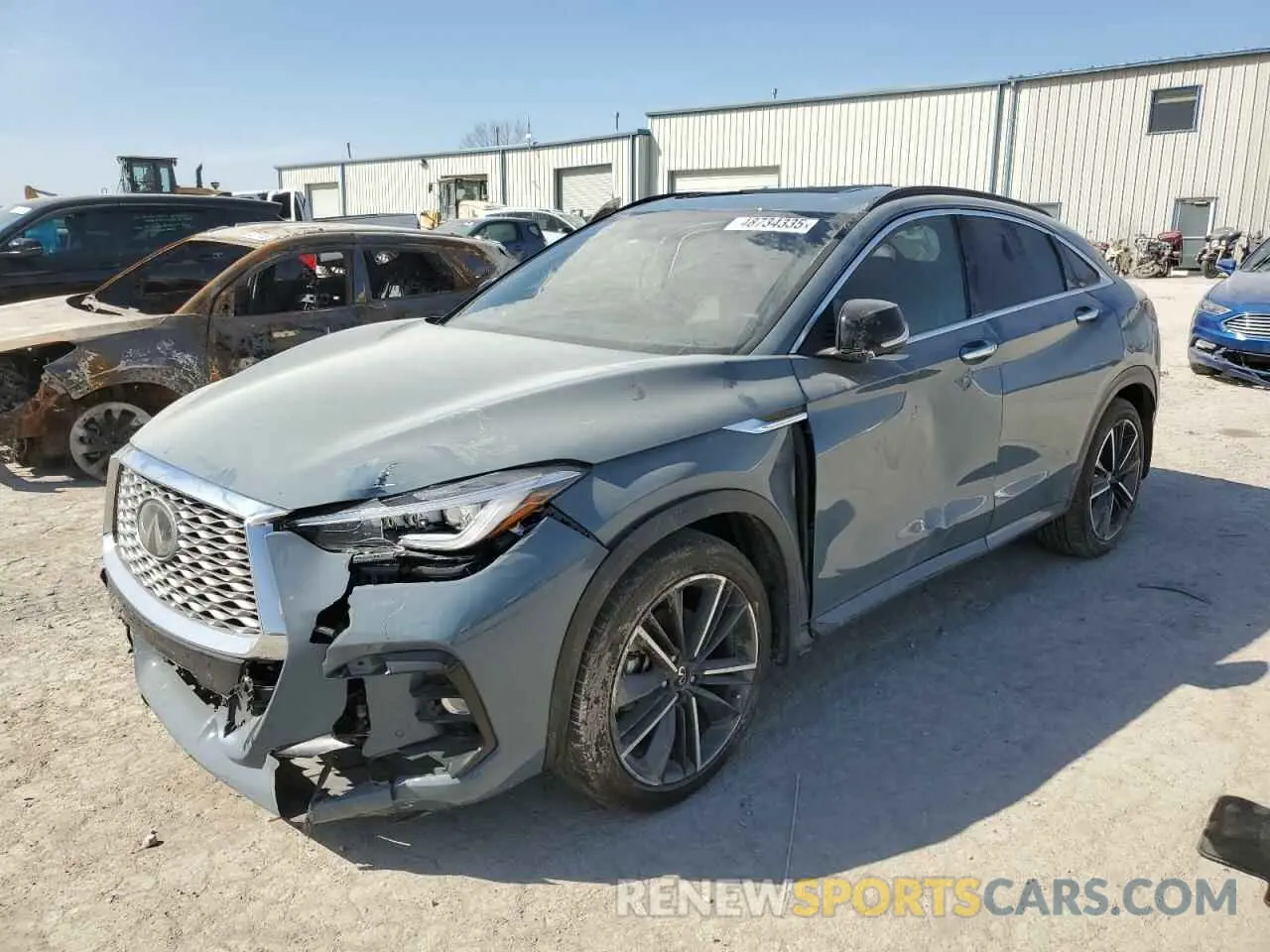 1 Фотография поврежденного автомобиля 3PCAJ5KR7PF115801 INFINITI QX55 ESSEN 2023
