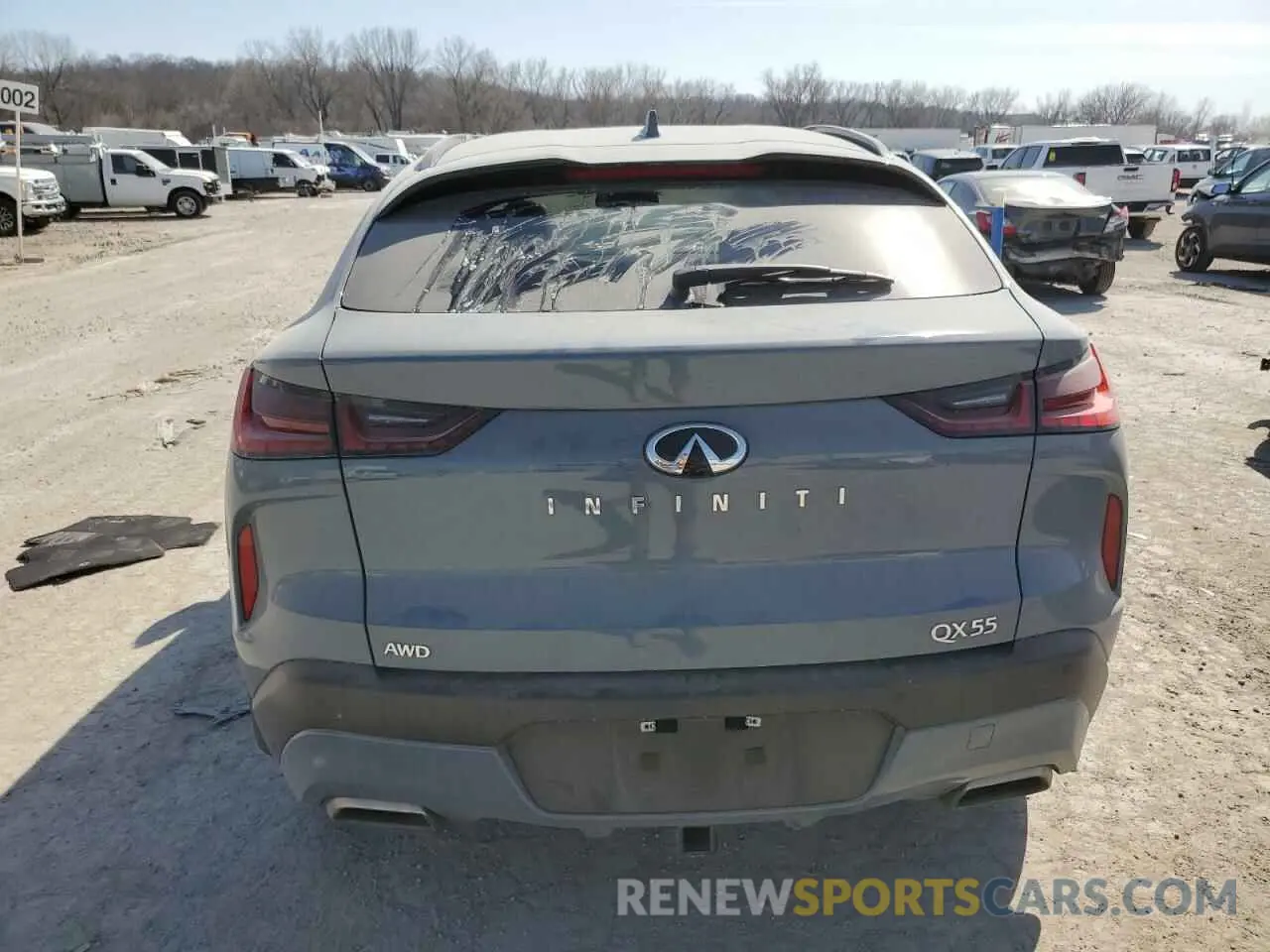 6 Фотография поврежденного автомобиля 3PCAJ5KR7PF115801 INFINITI QX55 ESSEN 2023