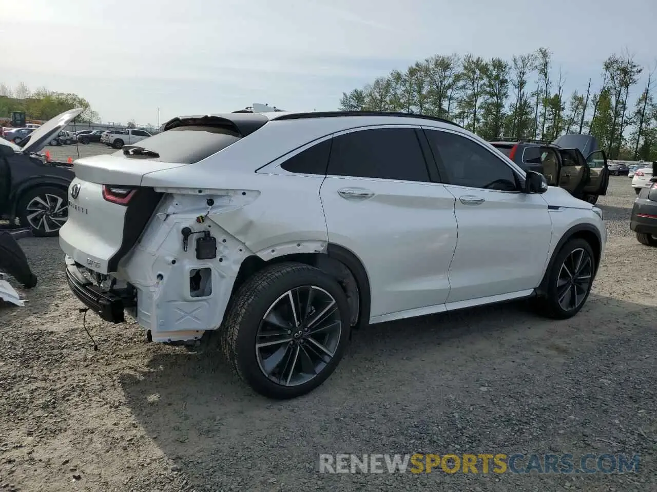 3 Photograph of a damaged car 3PCAJ5KRXSF100301 INFINITI QX55 ESSEN 2025