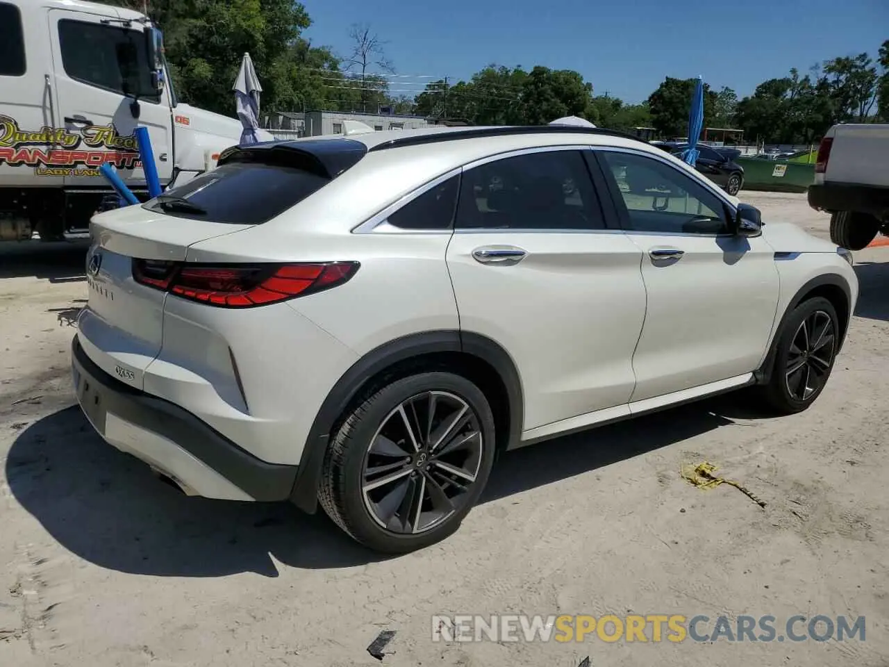 3 Фотография поврежденного автомобиля 3PCAJ5J34NF103809 INFINITI QX55 LUXE 2022