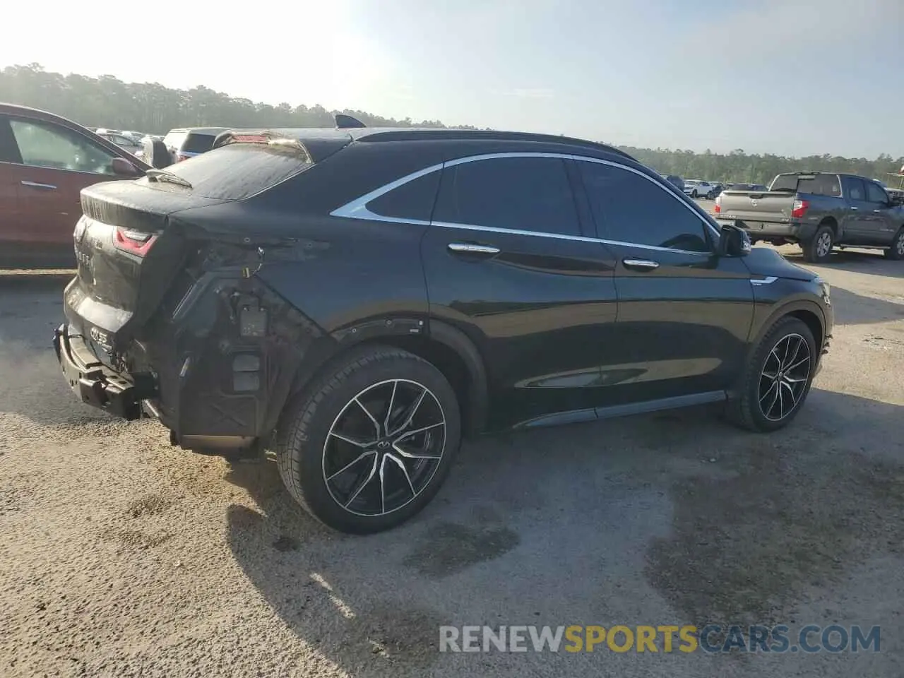 3 Фотография поврежденного автомобиля 3PCAJ5JR3PF106854 INFINITI QX55 LUXE 2023