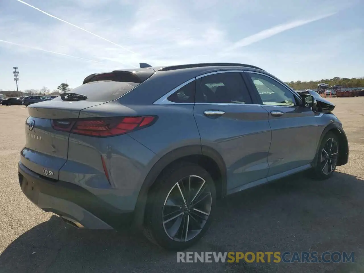 3 Фотография поврежденного автомобиля 3PCAJ5JR9PF118989 INFINITI QX55 LUXE 2023