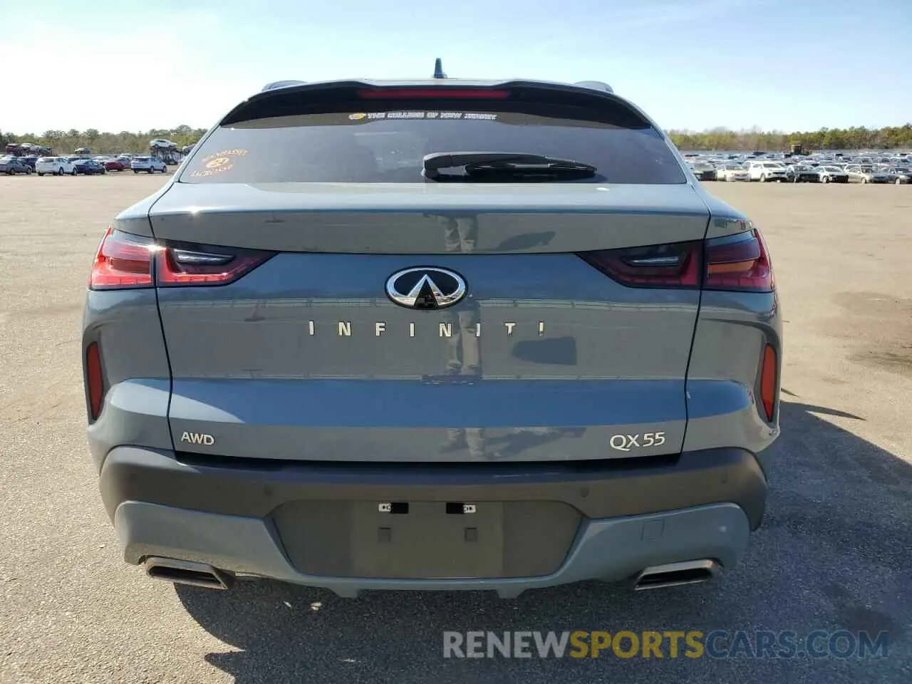 6 Фотография поврежденного автомобиля 3PCAJ5JR9PF118989 INFINITI QX55 LUXE 2023