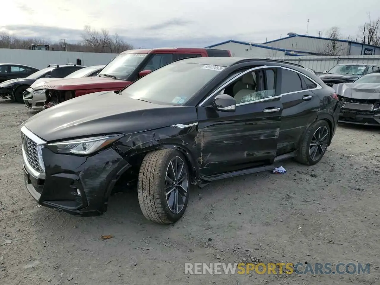 1 Фотография поврежденного автомобиля 3PCAJ5JR5RF110911 INFINITI QX55 LUXE 2024