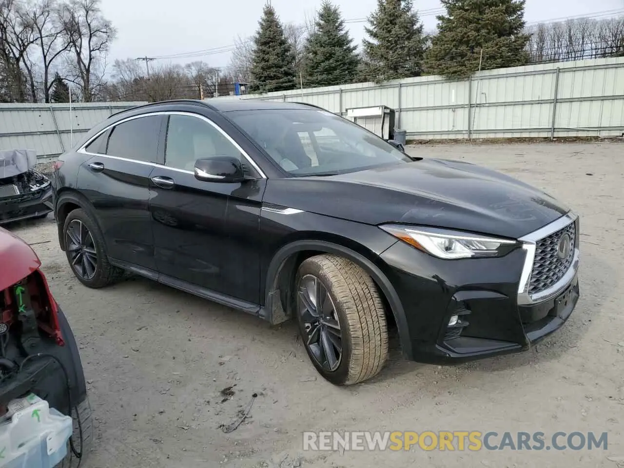 4 Фотография поврежденного автомобиля 3PCAJ5JR5RF110911 INFINITI QX55 LUXE 2024