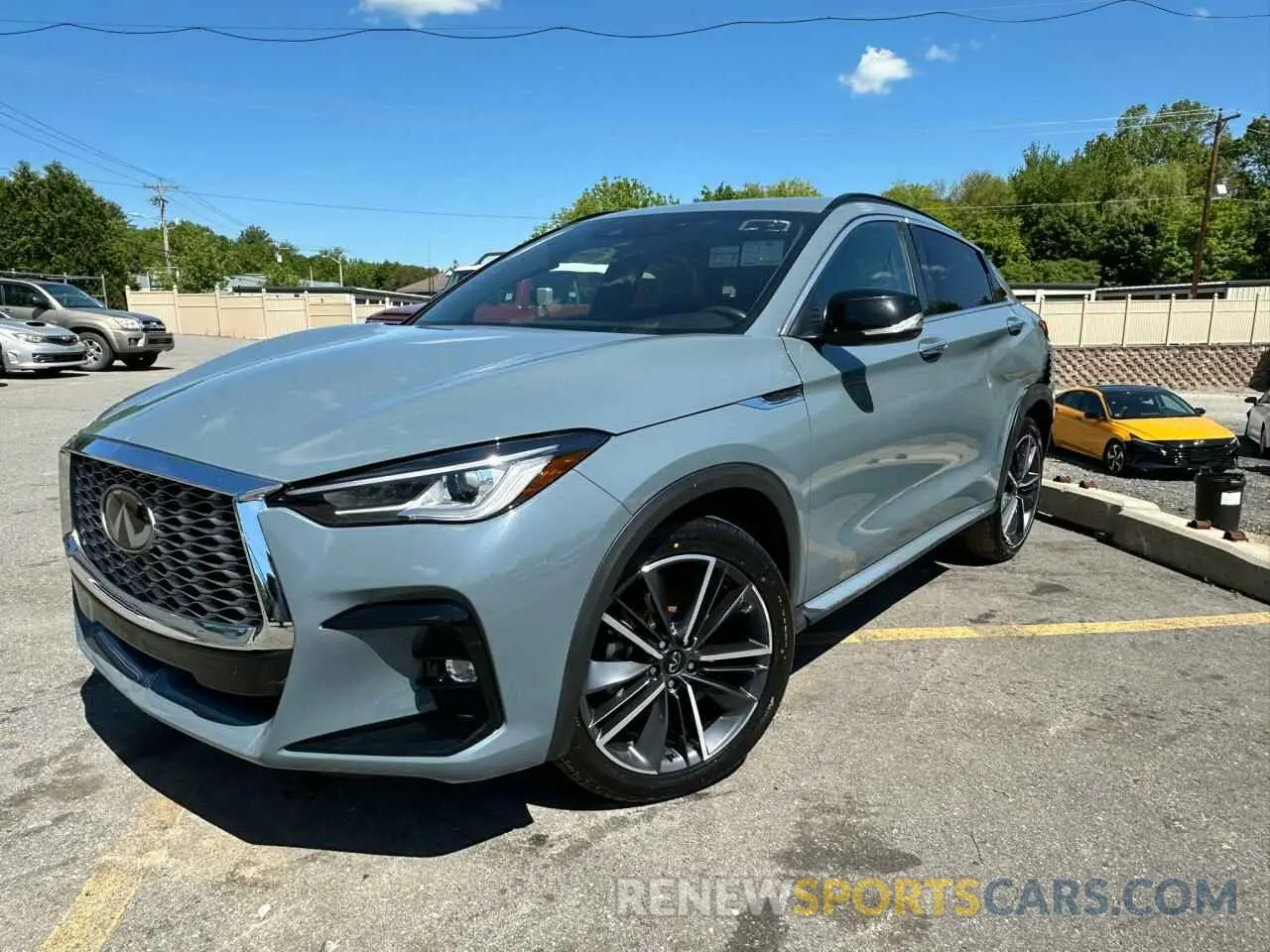 1 Photograph of a damaged car 3PCAJ5JR6RF109217 INFINITI QX55 LUXE 2024
