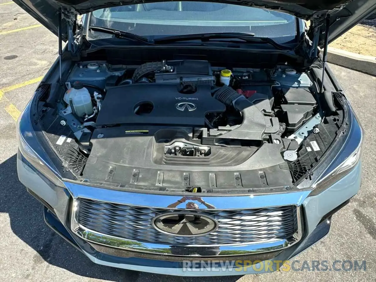 5 Photograph of a damaged car 3PCAJ5JR6RF109217 INFINITI QX55 LUXE 2024