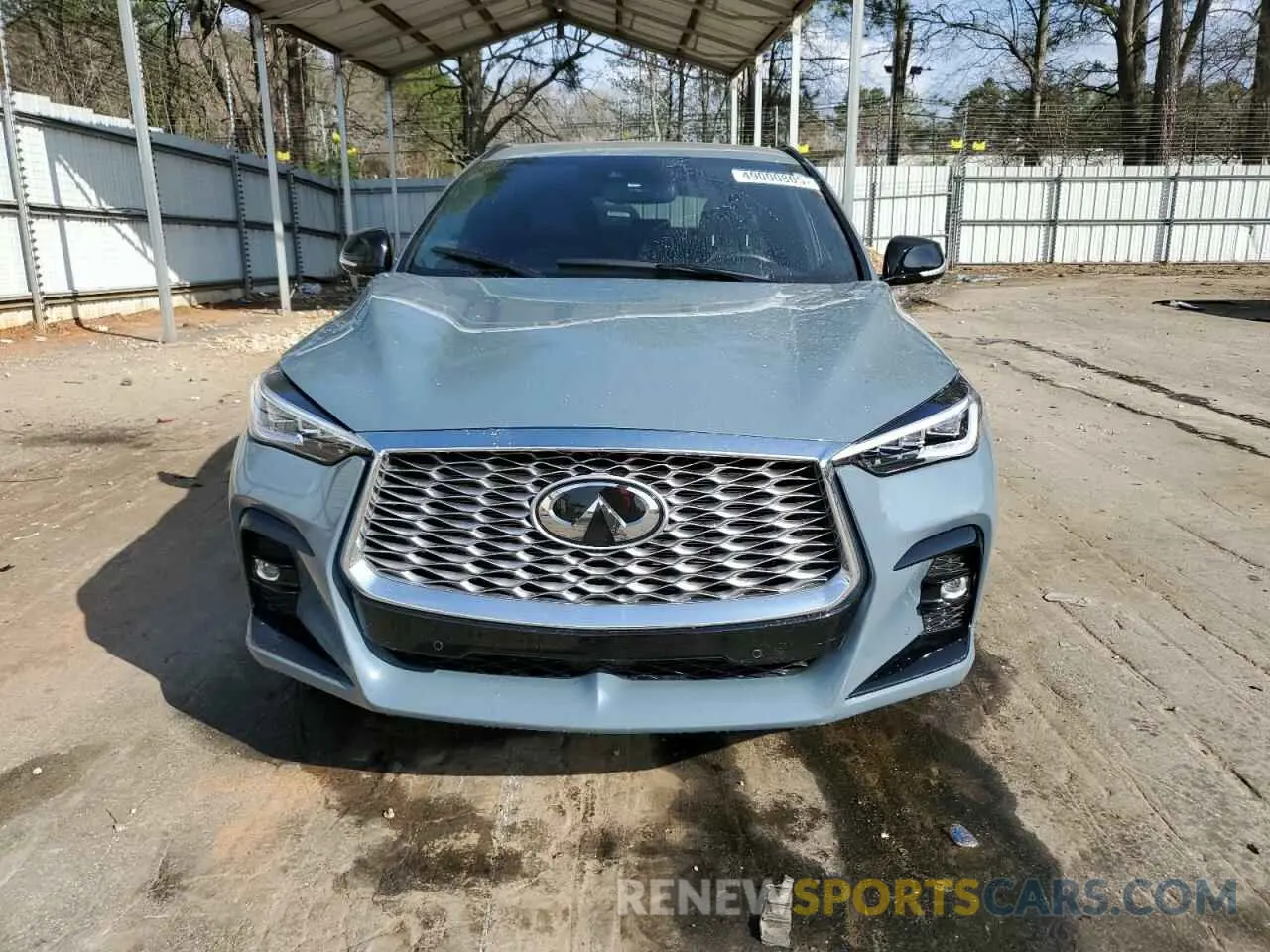 5 Photograph of a damaged car 3PCAJ5L31NF105594 INFINITI QX55 SENSO 2022