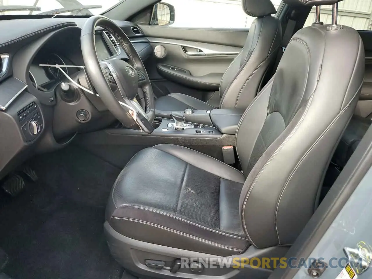 7 Photograph of a damaged car 3PCAJ5L31NF105594 INFINITI QX55 SENSO 2022