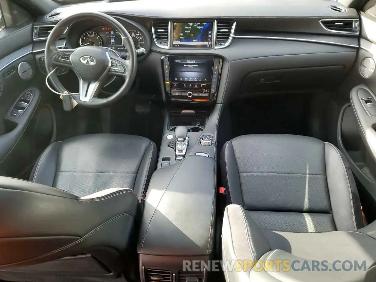 8 Photograph of a damaged car 3PCAJ5L31NF105594 INFINITI QX55 SENSO 2022