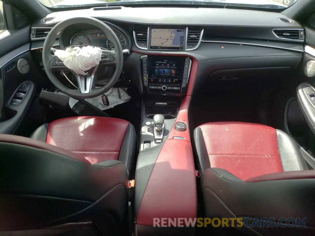 8 Фотография поврежденного автомобиля 3PCAJ5L32NF102462 INFINITI QX55 SENSO 2022